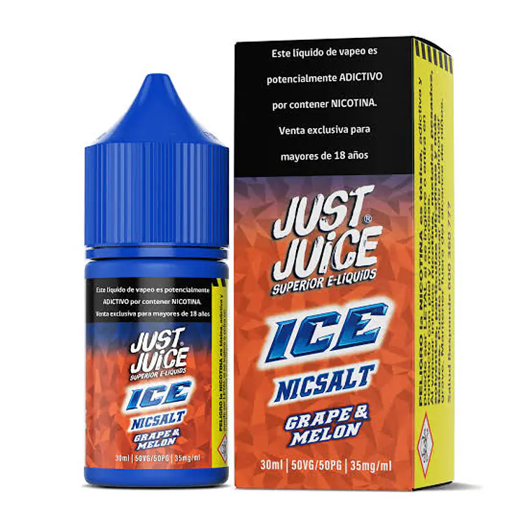 Just Juice Nic Salt Grape/Melón 30ml 35mg 1