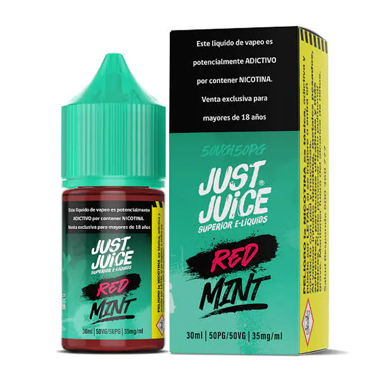 Just Juice Nic Salt Red Mint 30ml 35mg 1
