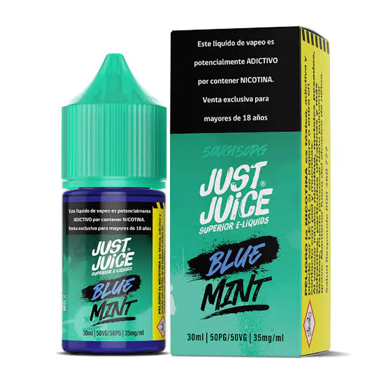 Just Juice Nic Salt Blue Mint 30ml 35mg 1