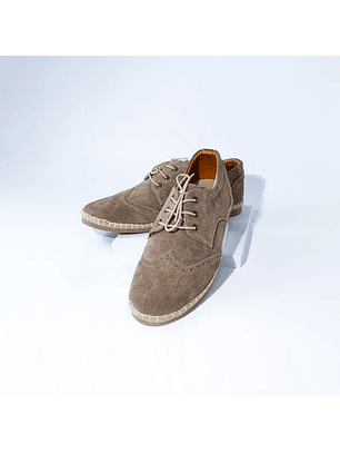 Alpargatas para hombre en lona de algodón reciclado color beige - BRAEMAR
