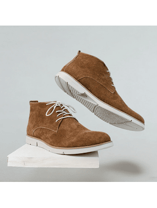 Botas para hombre en cuero color caramelo - ALARIC