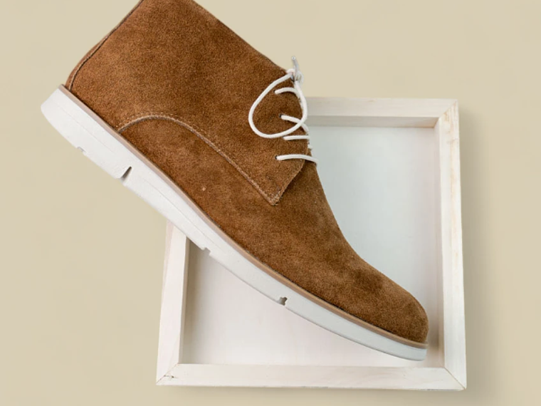 Botas para hombre en cuero color caramelo - ALARIC 2