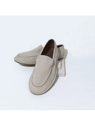 Alpargatas para hombre sticher en cuero color beige - HIGHLANDER