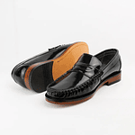 Mocasines para hombre en charol