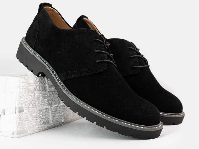 Zapato Torquil en cuero - Color negro 2