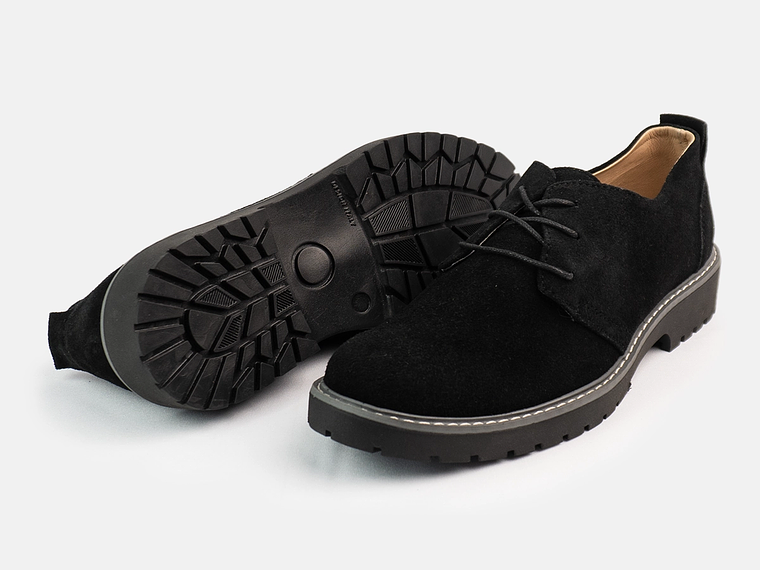 Zapato Torquil en cuero - Color negro 3