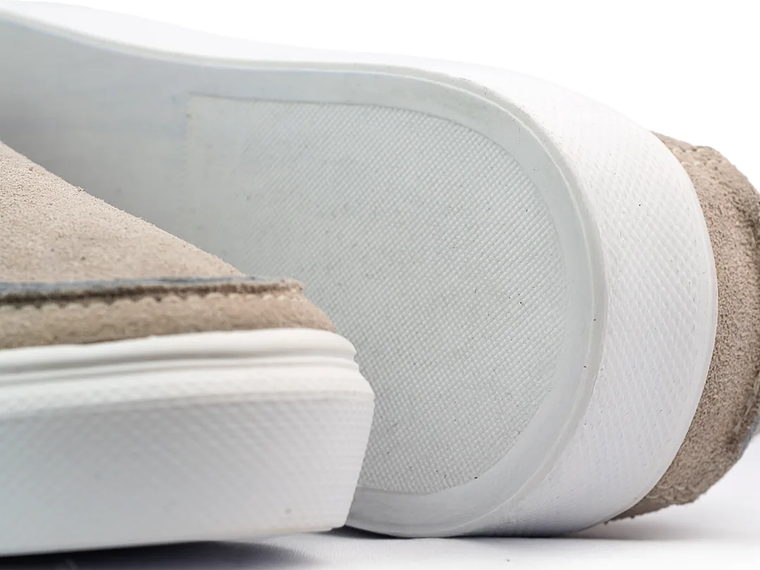 Mocasines para hombre en cuero carnaza - LORNE - Color beige 4