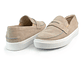 Mocasines para hombre en cuero carnaza - LORNE - Color beige - Miniatura 3