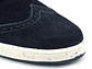 Tenis Lona tipo Brogues en carnza - Color azul oscuro - Miniatura 6