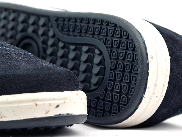 Tenis Lona tipo Brogues en carnza - Color azul oscuro 5