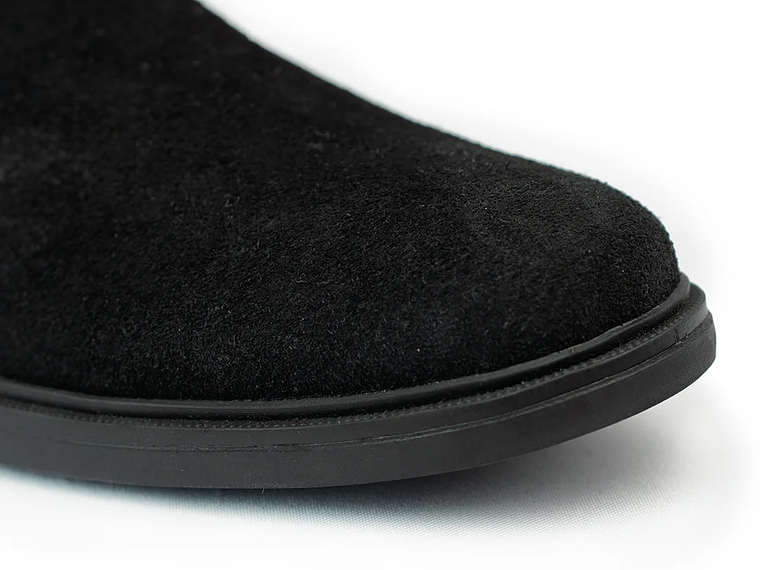 Botas Chelsea Keltic en cuero carnaza - Color negro 5