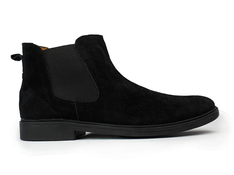 Botas Chelsea Keltic en cuero carnaza - Color negro 1