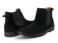 Botas Chelsea Keltic en cuero carnaza - Color negro - Miniatura 3