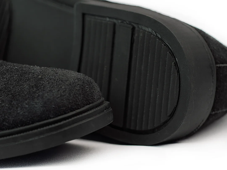 Botas Chelsea Keltic en cuero carnaza - Color negro 4