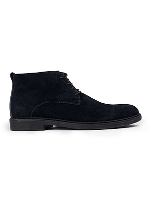 Botas para hombre en cuero carnaza color azul - CALLUM