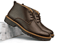 Botas Islay en cuero liso  - Color café - Miniatura 2