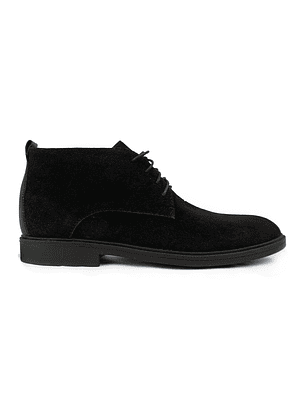 Botas Callum en cuero carnaza - Color negro