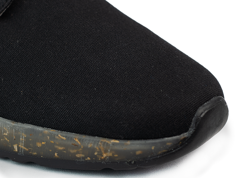 Tenis Zenith de algodón recuperado - Color negro 4