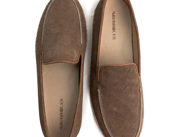 Alpargatas Celt en cuero carnaza - Color avellana 3