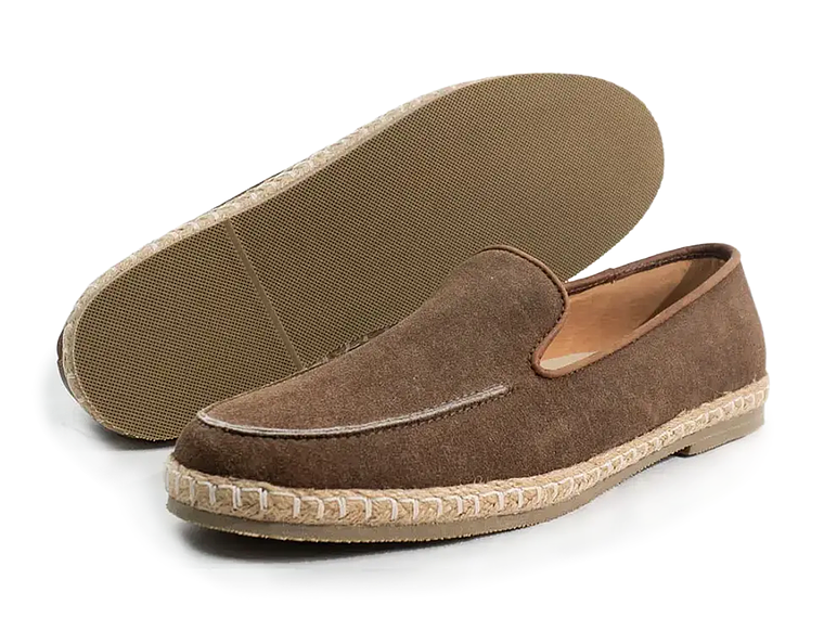 Alpargatas Celt en cuero carnaza - Color avellana 2