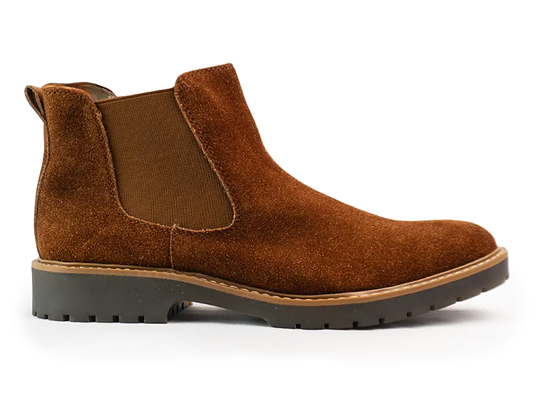 Botas Chelsea Ewan en cuero carnaza - Color caramelo 1