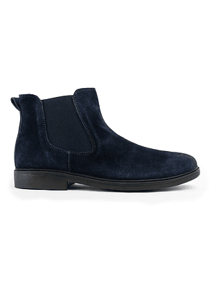 Botas Chelsea Keltic en cuero carnaza - Color azul oscuro