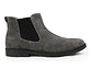 Botas Chelsea para hombre en cuero carnaza color gris - KELTIC - Miniatura 1