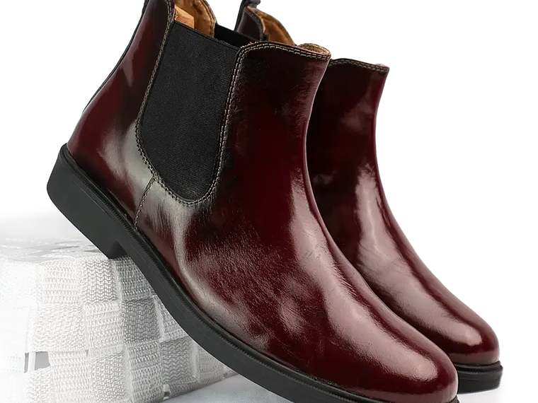 Botas Chelsea Torin en Cuero Charol 2