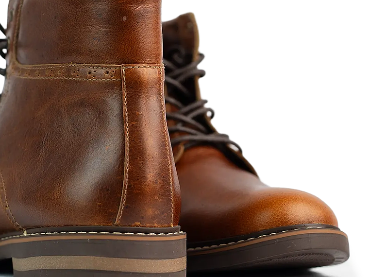 Botas Garrick en cuero liso 4