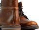 Botas Garrick en cuero liso - Miniatura 4