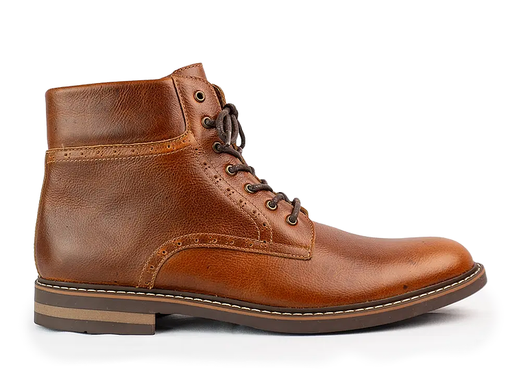Botas Garrick en cuero liso 1