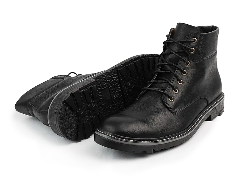 Botas Struan en cuero grabado 3