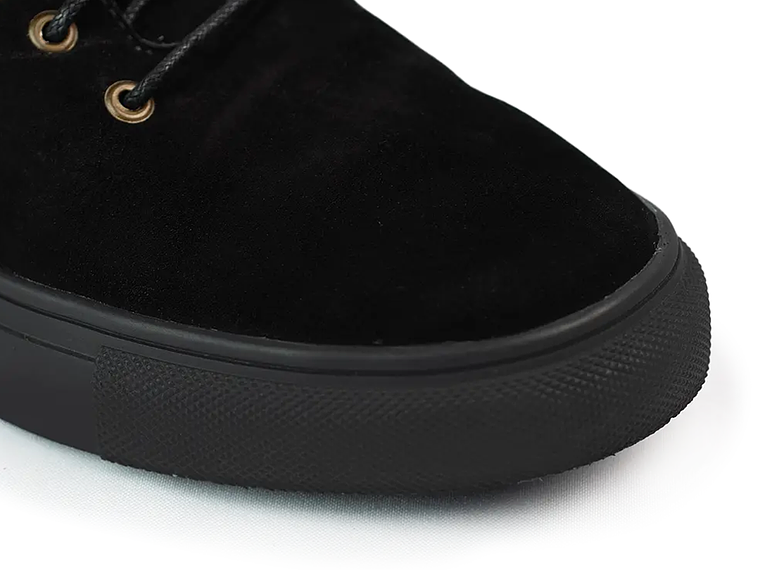 Tenis para hombre en cuero color negro - AXIS 5