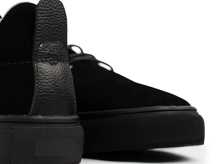 Tenis para hombre en cuero color negro - AXIS 4