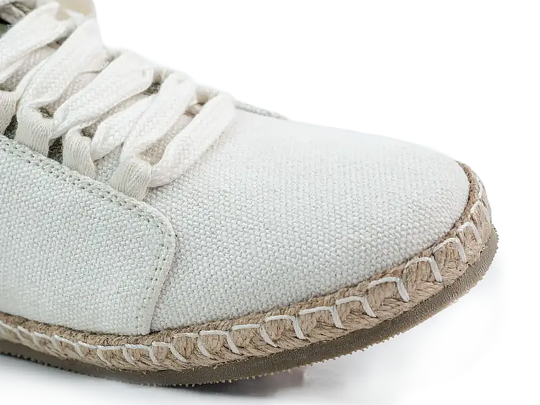 Tenis Wicklow en algodón reciclado - Color verde natural 4