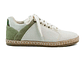Tenis Wicklow en algodón reciclado - Color verde natural - Miniatura 1