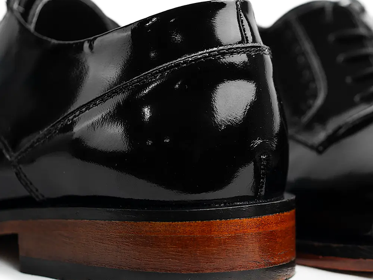 Zapatos Lustren Brogues en cuero Charol 4