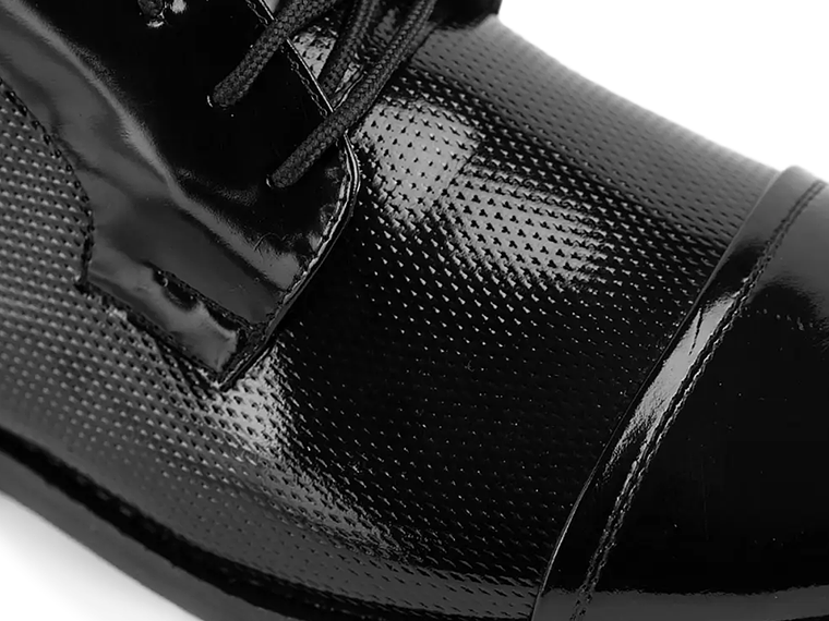 Zapatos Aurum Brogues en cuero charol 5