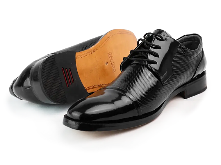 Zapatos Aurum Brogues en cuero charol 3