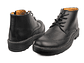 Botas para hombre en cuero con cremallera color negro - FINN - Miniatura 3