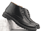Botas para hombre en cuero con cremallera color negro - FINN - Miniatura 2