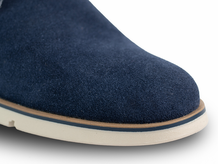 Botas Alaric en cuero carnaza - Color Azul 5