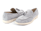 Mocasines para hombre en cuero carnaza - TARTÁN - Color gris - Miniatura 3