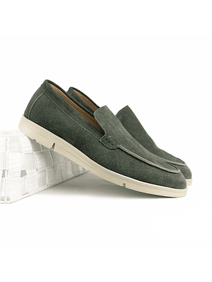 Mocasines Macray - Color Eucalipto