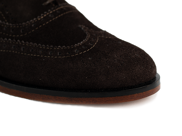 Zapatos para hombre en cuero carnaza color chocolate - STERLING 5