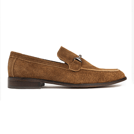 Mocasines para hombre en carnaza color caramelo - REGENT