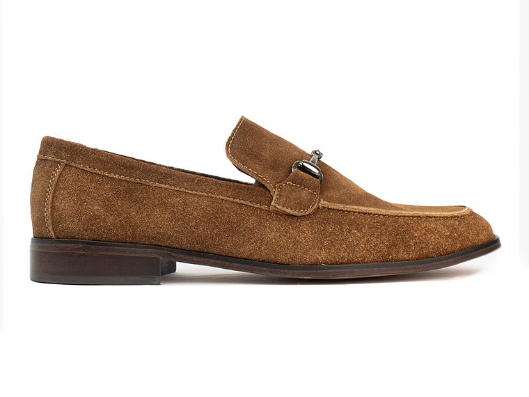 Mocasines para hombre en carnaza color caramelo - REGENT 1