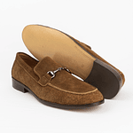 Mocasines para hombre en carnaza color caramelo - REGENT