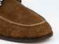 Mocasines para hombre en carnaza color caramelo - REGENT - Miniatura 3