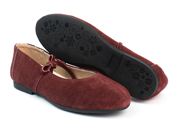 Bailarinas Liria para mujer – Color Burdeos 2
